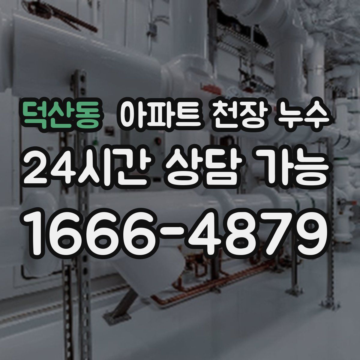 덕산동 아파트 천장 누수