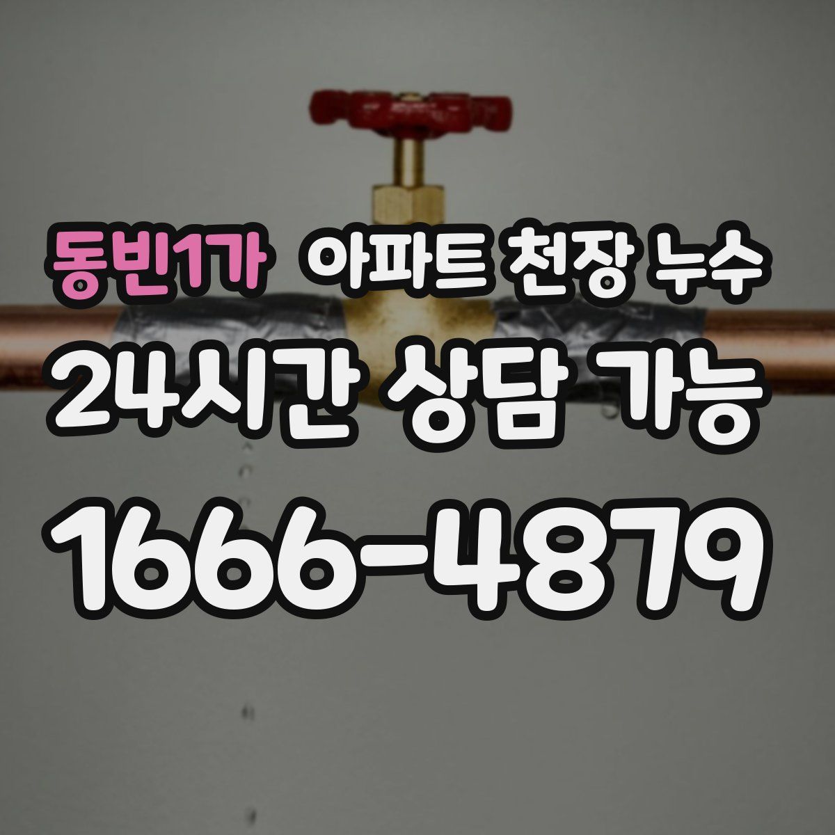 동빈1가 아파트 천장 누수