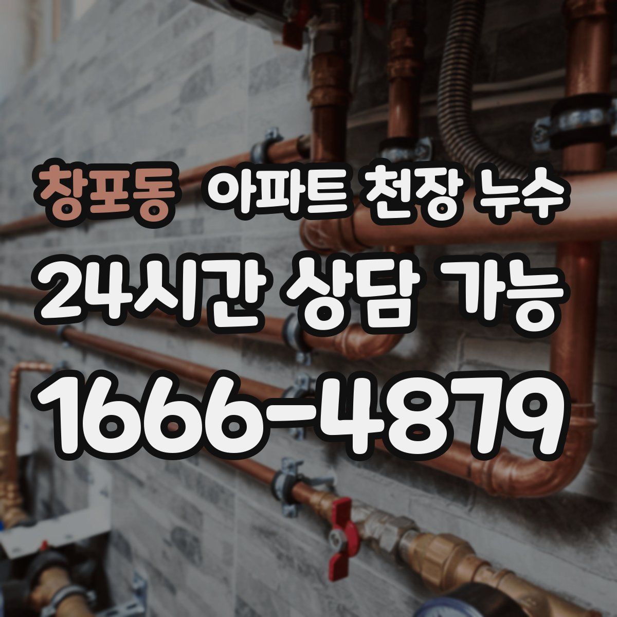 창포동 아파트 천장 누수