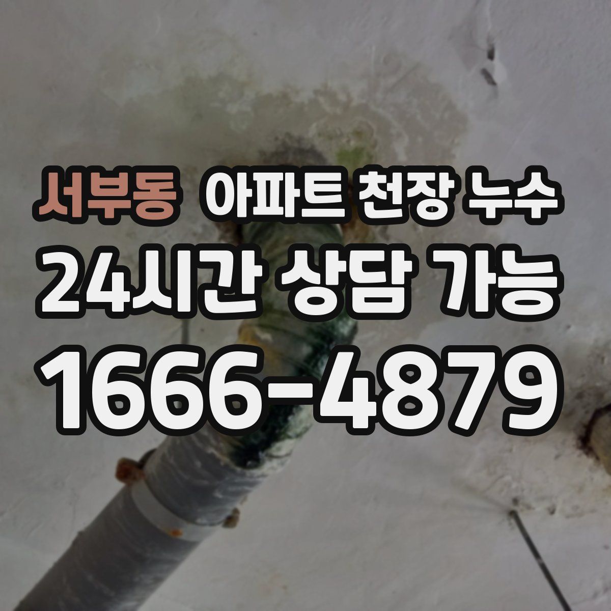 서부동 아파트 천장 누수