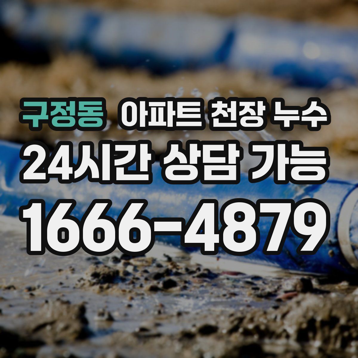 구정동 아파트 천장 누수
