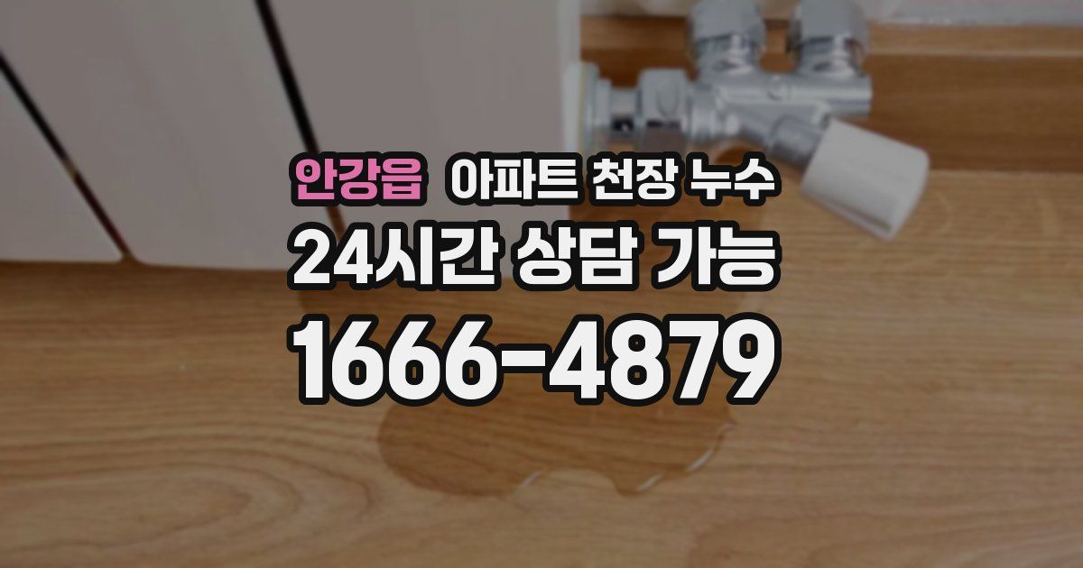 안강읍 아파트 천장 누수