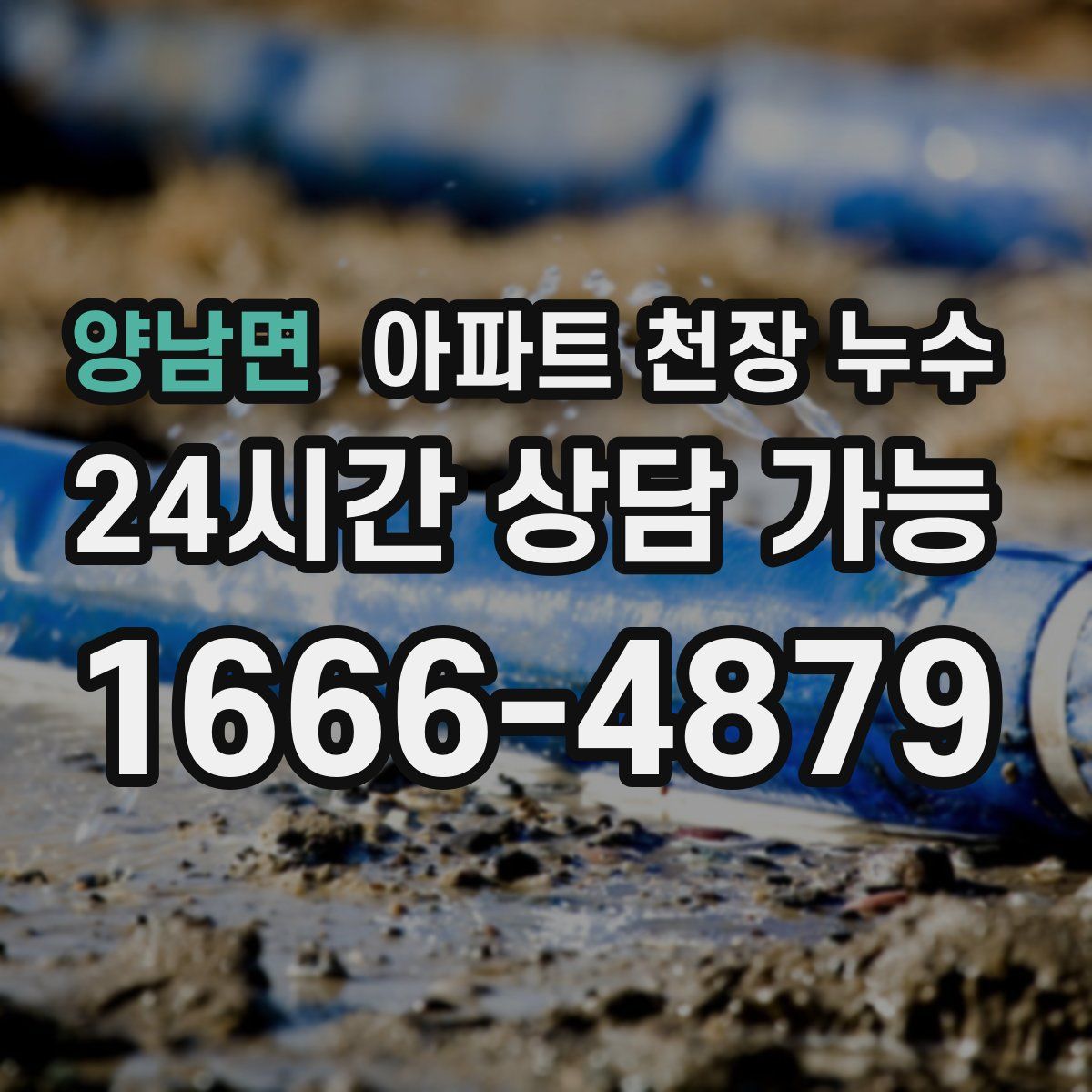 양남면 아파트 천장 누수