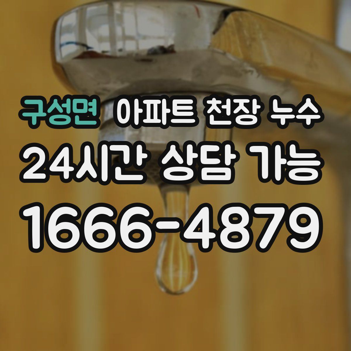 구성면 아파트 천장 누수