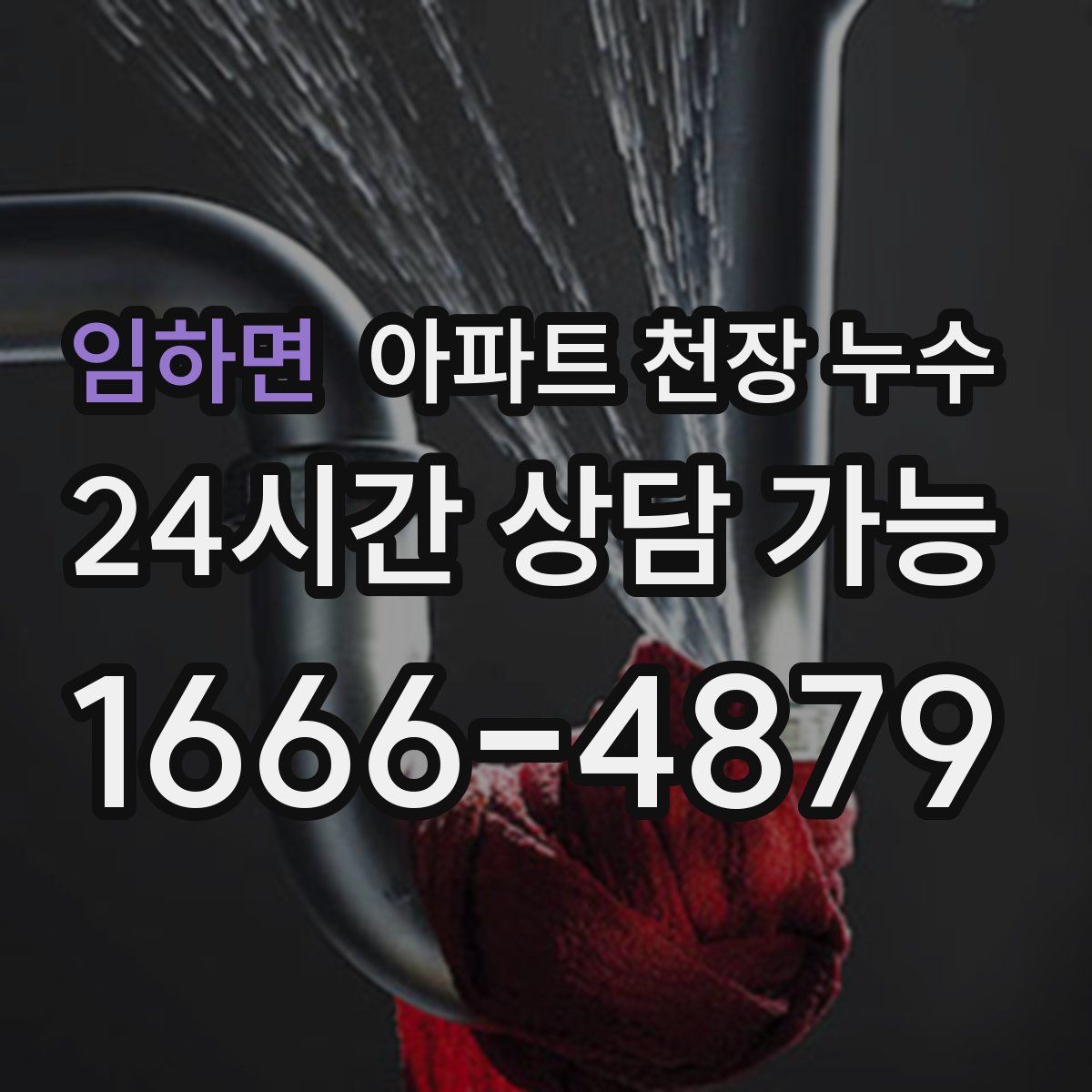 임하면 아파트 천장 누수