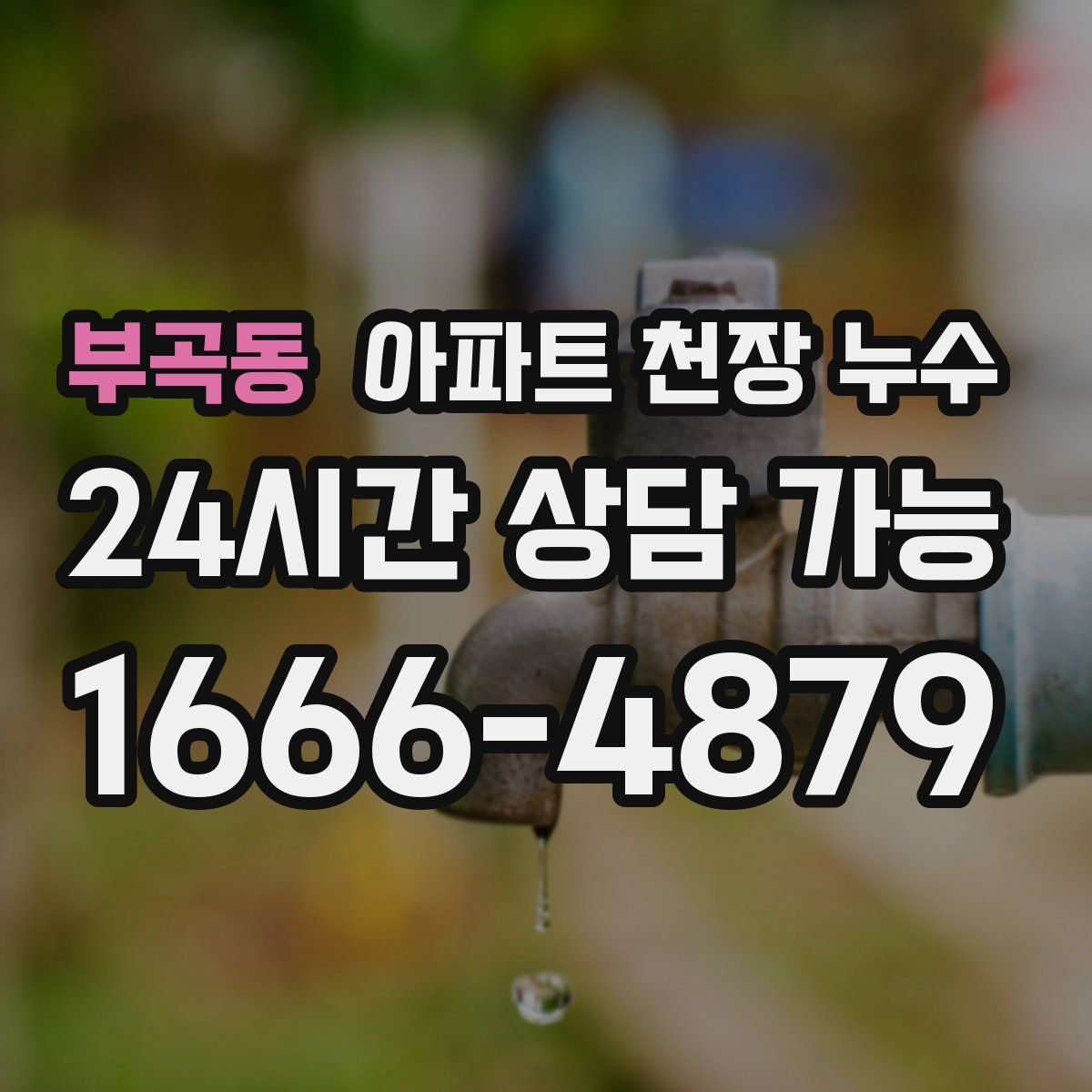 부곡동 아파트 천장 누수