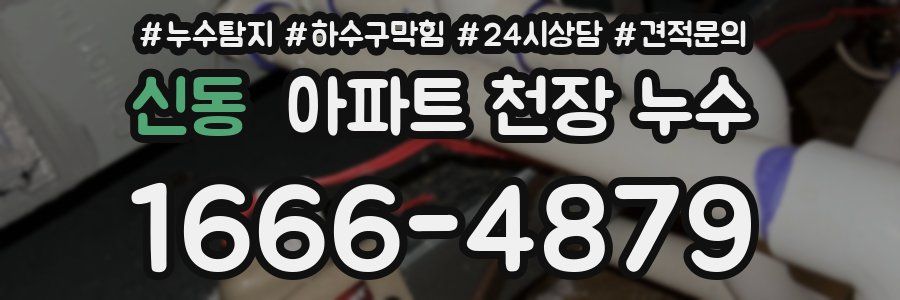 신동 아파트 천장 누수