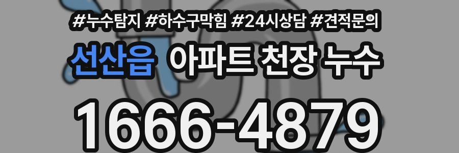 선산읍 아파트 천장 누수