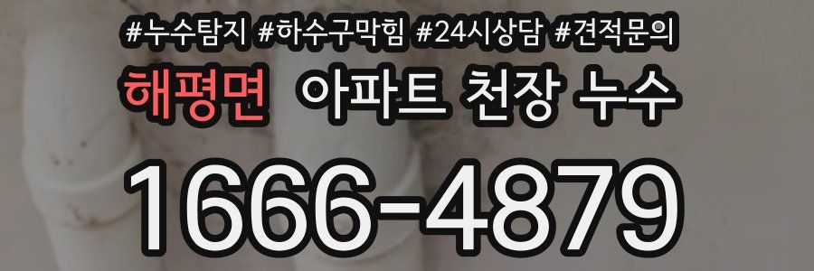 해평면 아파트 천장 누수