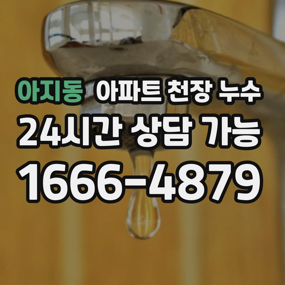 아지동 아파트 천장 누수
