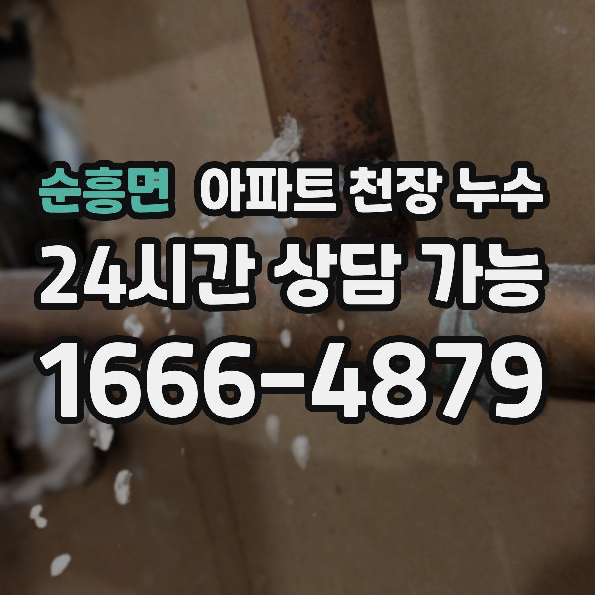 순흥면 아파트 천장 누수