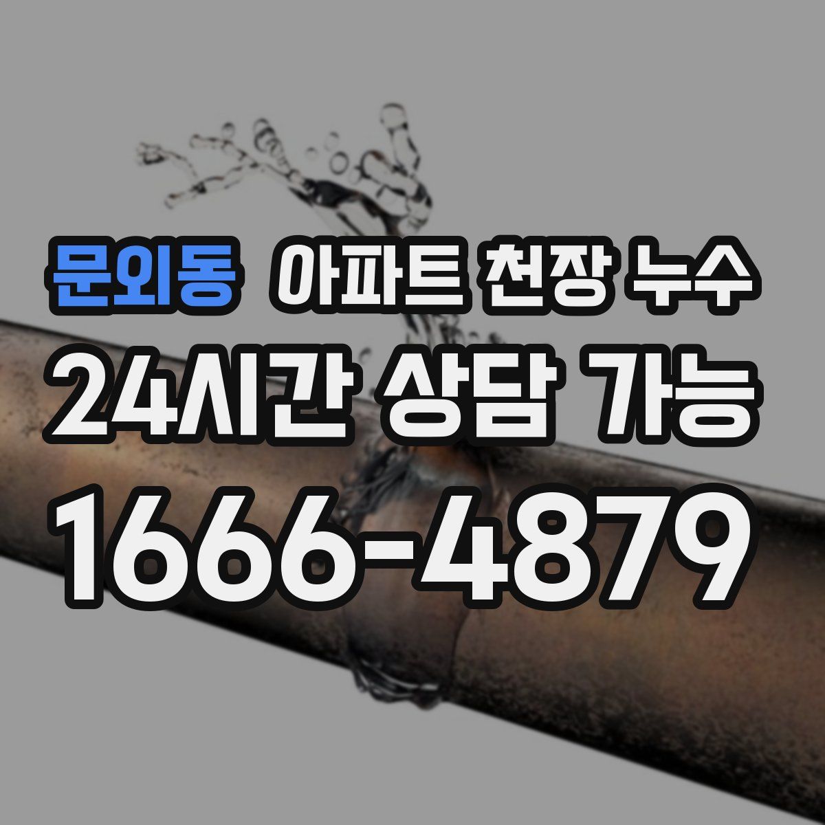 문외동 아파트 천장 누수