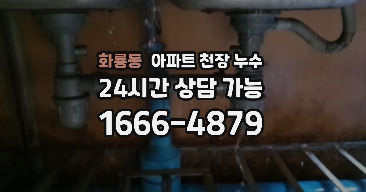 화룡동 아파트 천장 누수