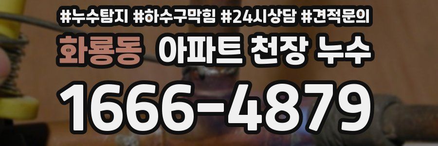 화룡동 아파트 천장 누수