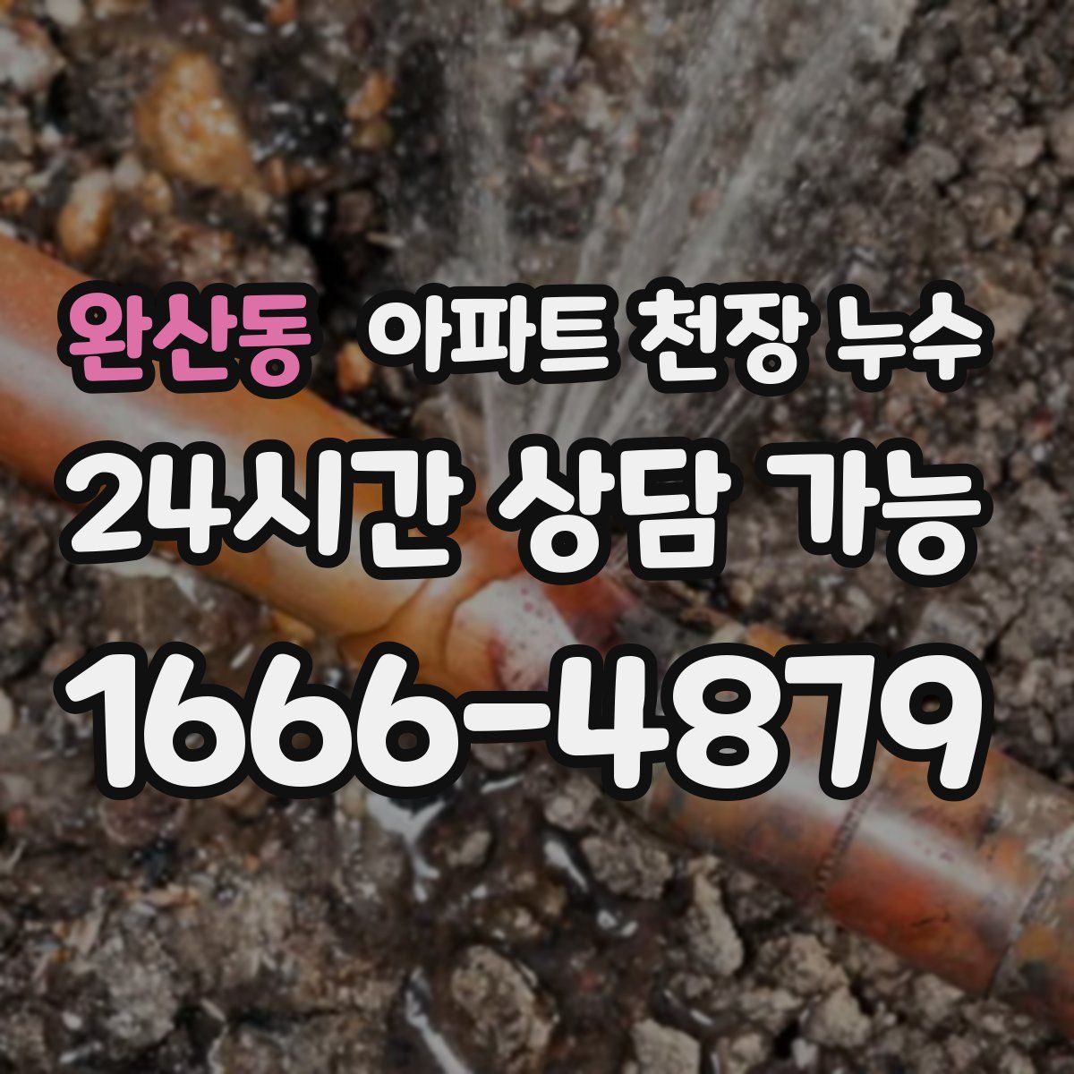 완산동 아파트 천장 누수