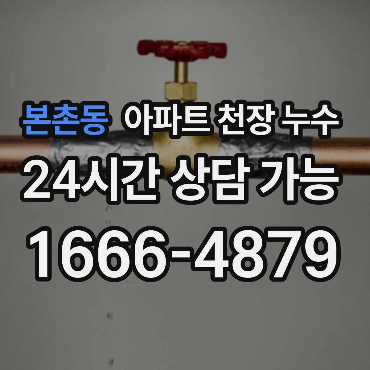 본촌동 아파트 천장 누수