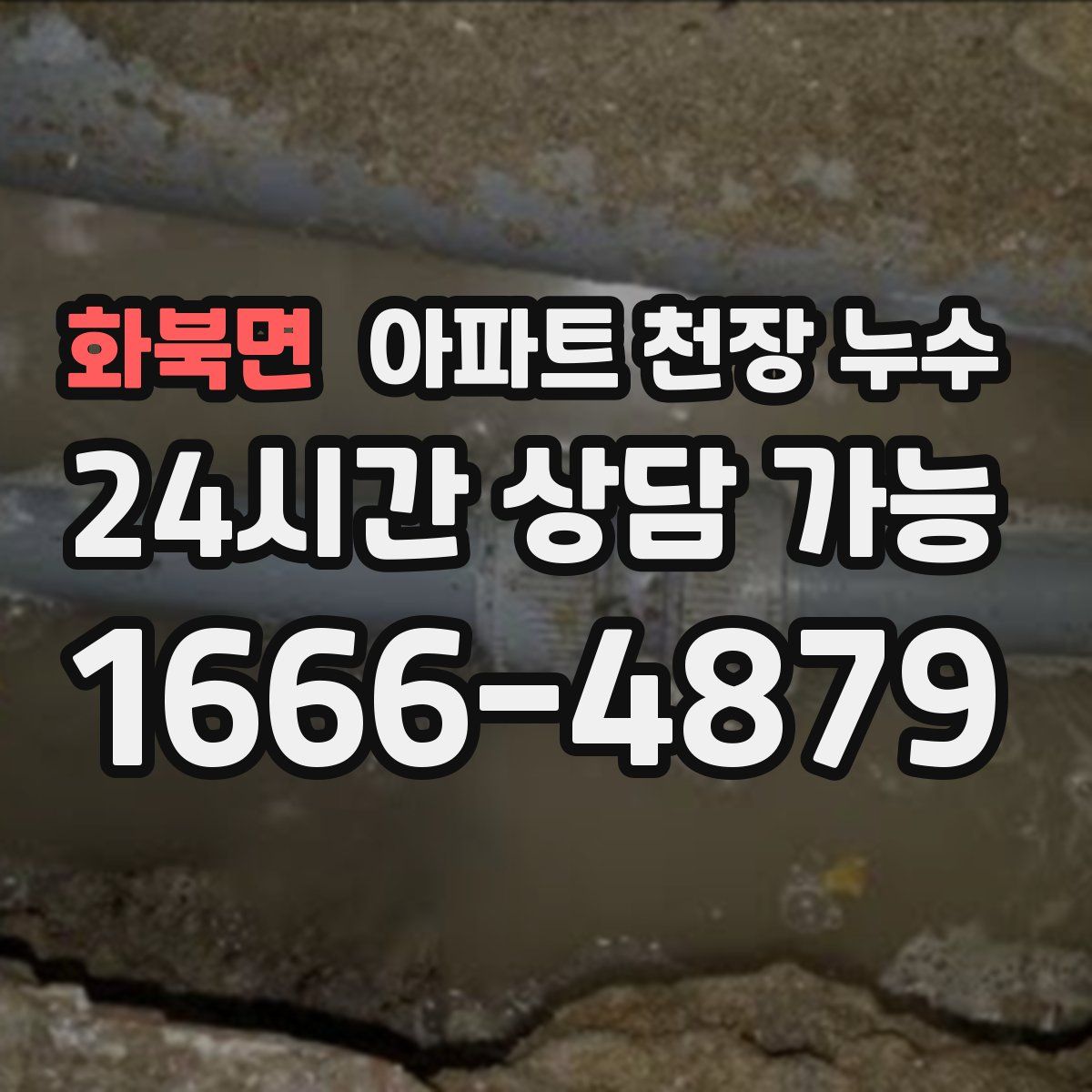 화북면 아파트 천장 누수