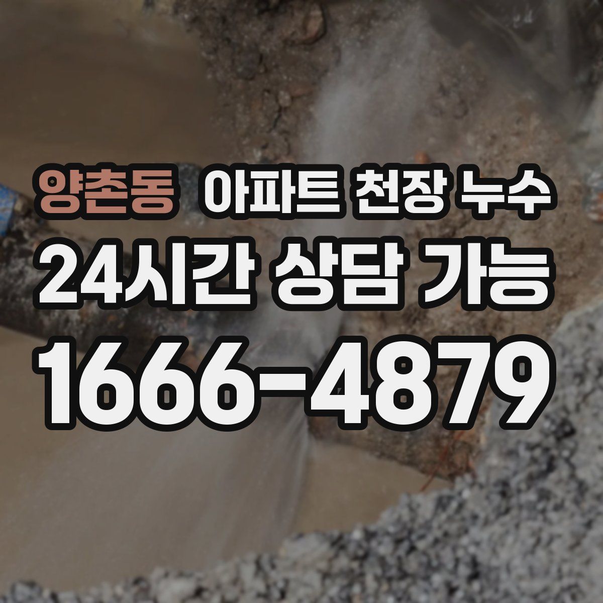 양촌동 아파트 천장 누수