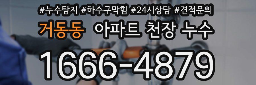 거동동 아파트 천장 누수