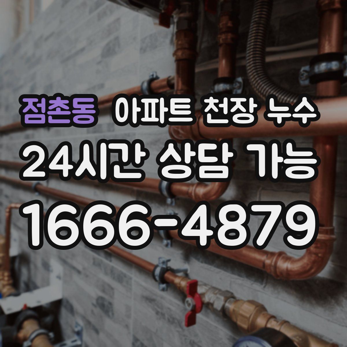 점촌동 아파트 천장 누수