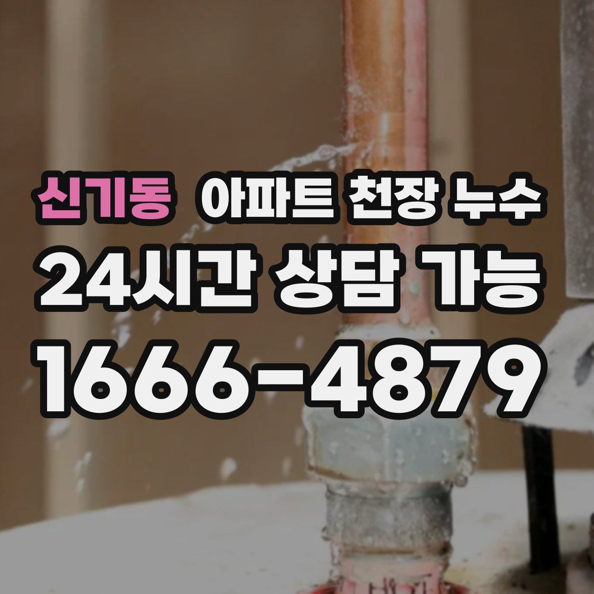 신기동 아파트 천장 누수