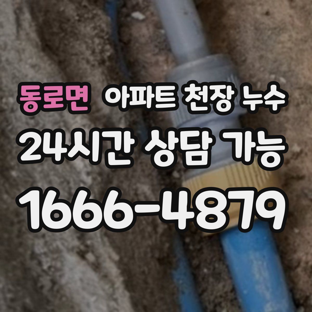 동로면 아파트 천장 누수