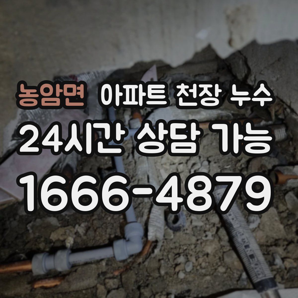 농암면 아파트 천장 누수