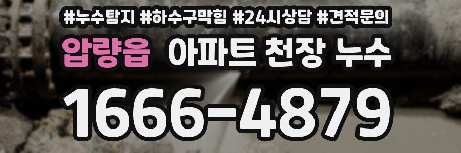 압량읍 아파트 천장 누수