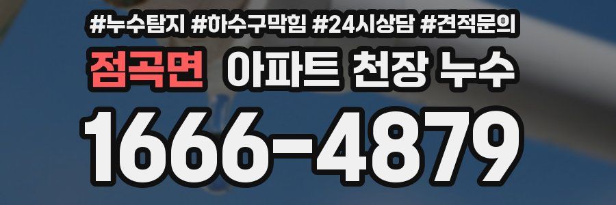 점곡면 아파트 천장 누수