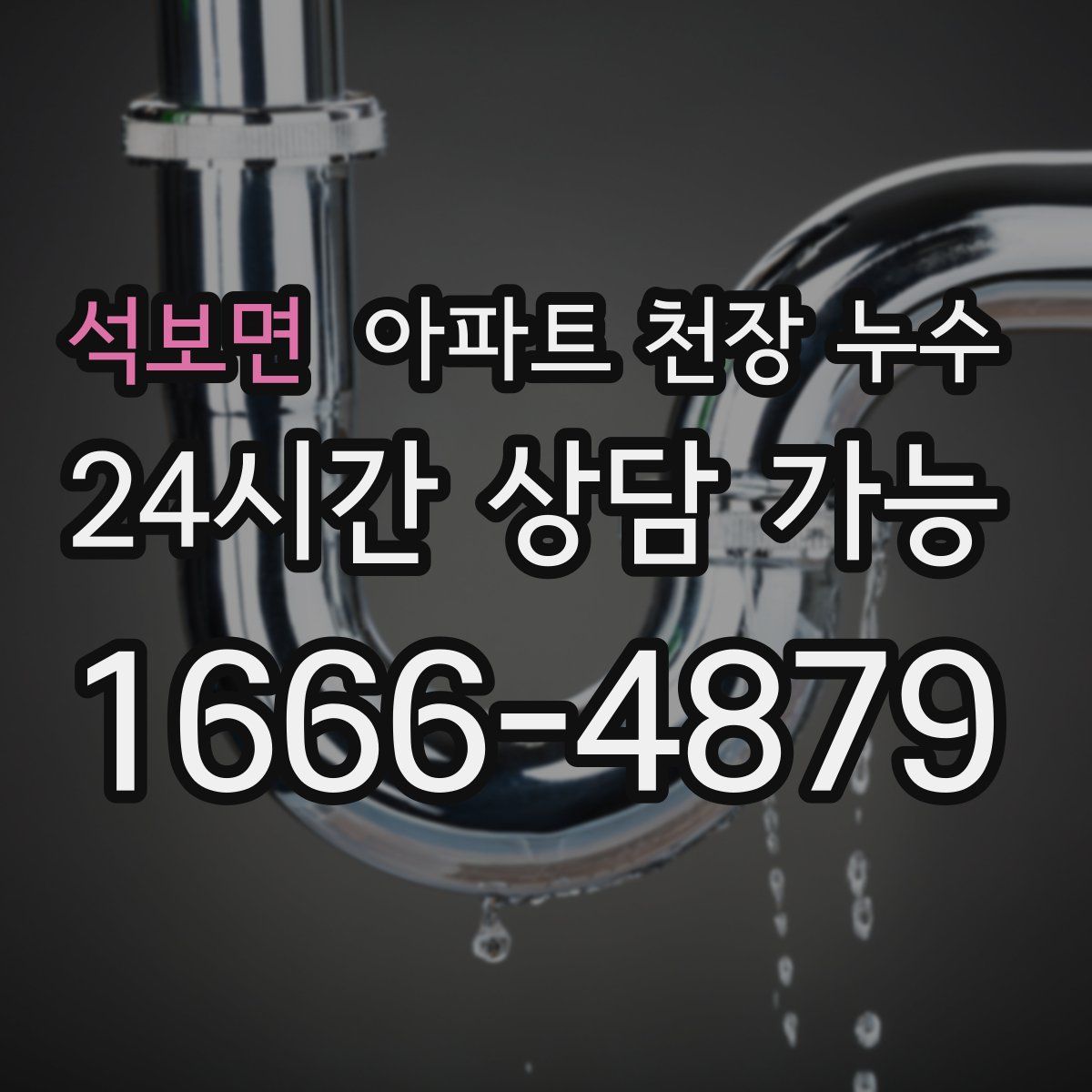석보면 아파트 천장 누수