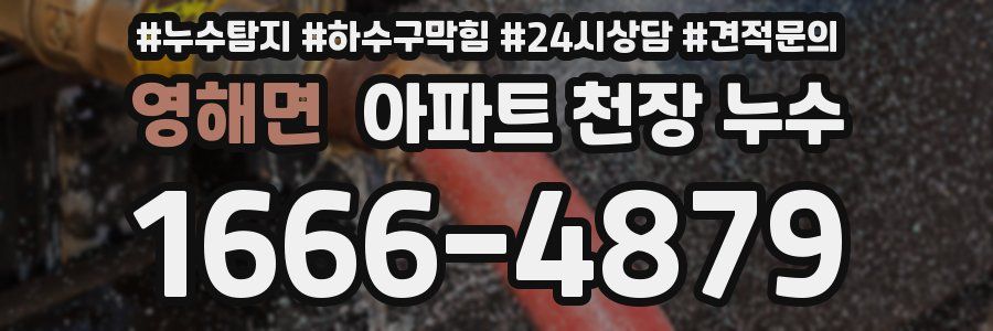 영해면 아파트 천장 누수