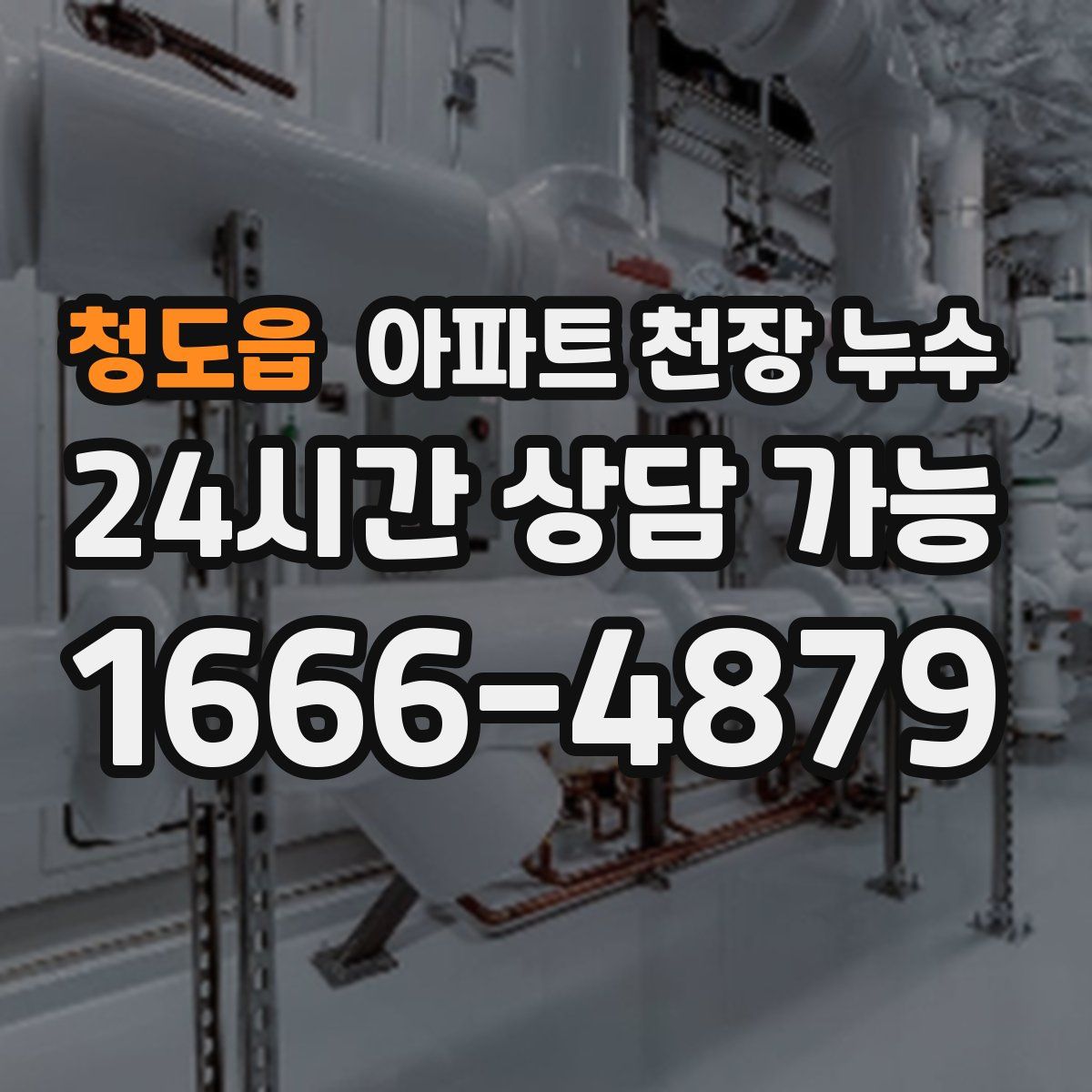 청도읍 아파트 천장 누수