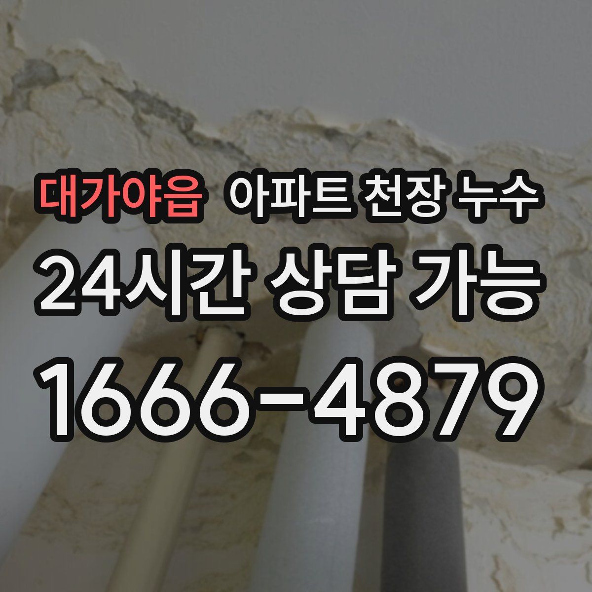 대가야읍 아파트 천장 누수