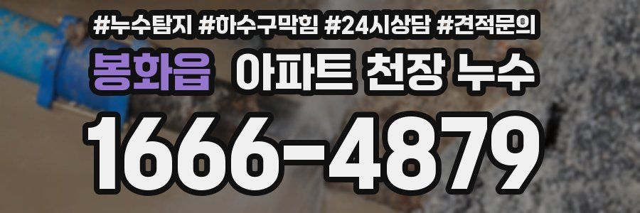 봉화읍 아파트 천장 누수