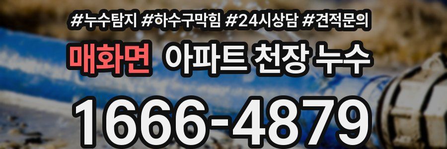 매화면 아파트 천장 누수