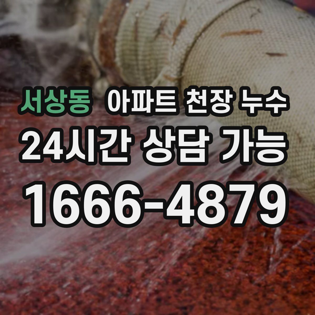 서상동 아파트 천장 누수