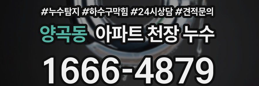 양곡동 아파트 천장 누수