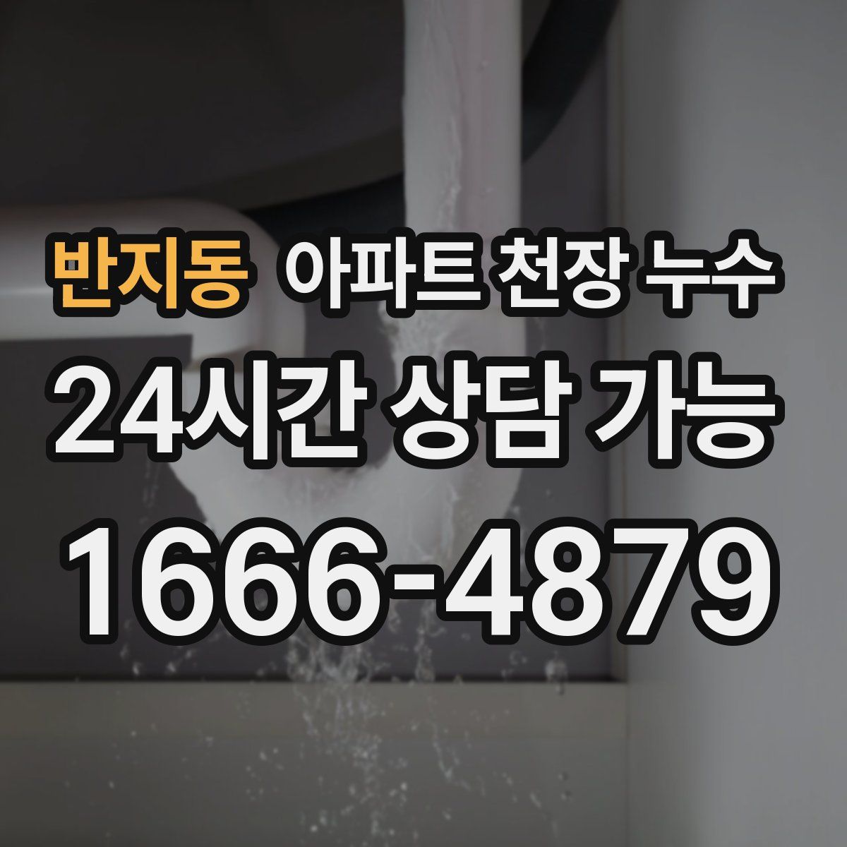 반지동 아파트 천장 누수