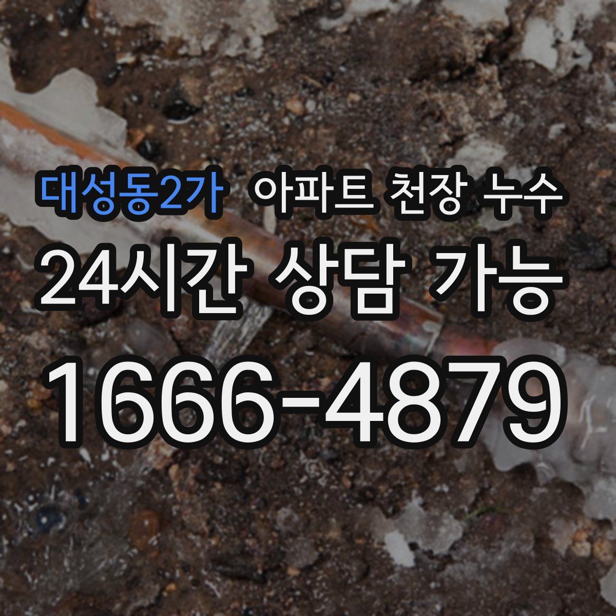 대성동2가 아파트 천장 누수