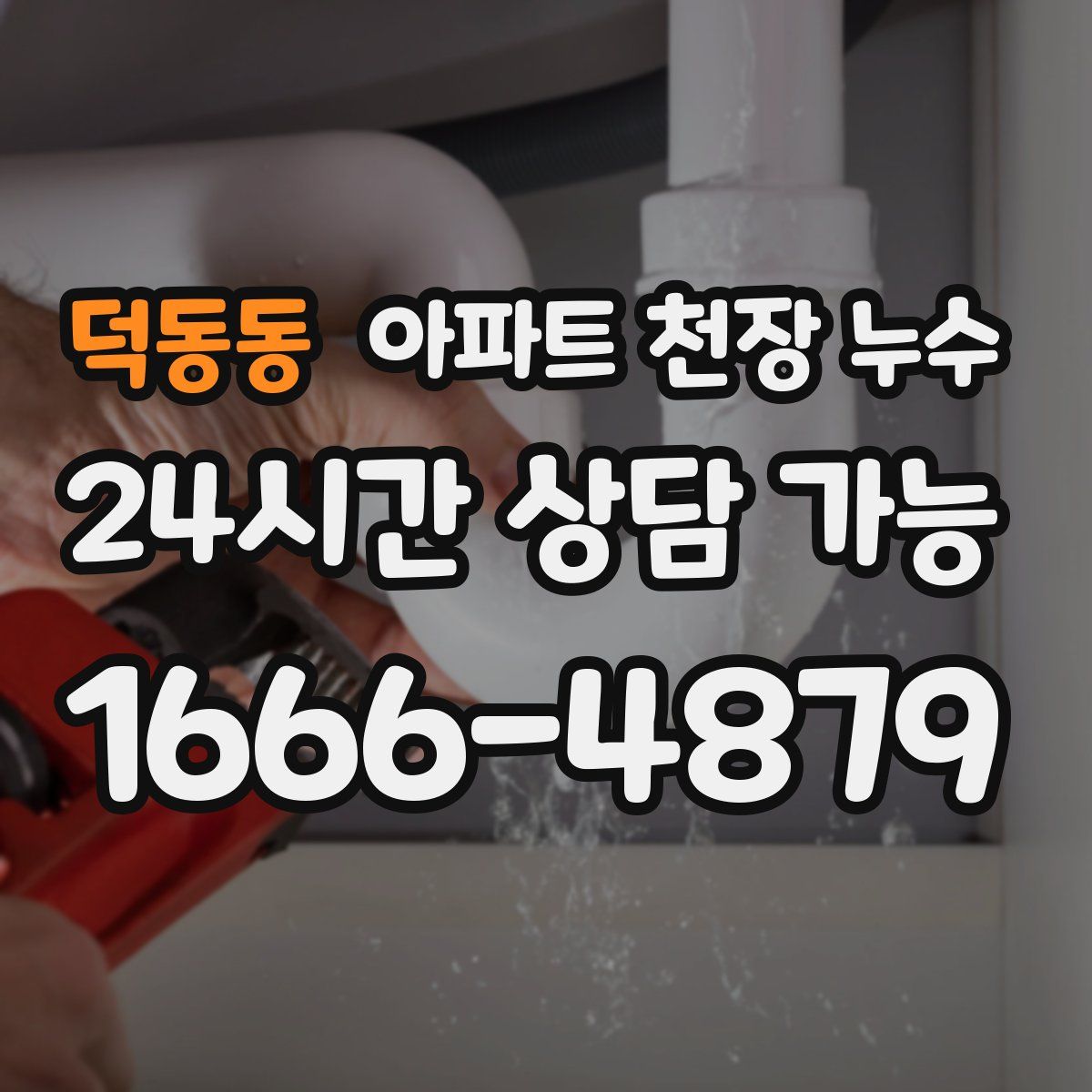 덕동동 아파트 천장 누수