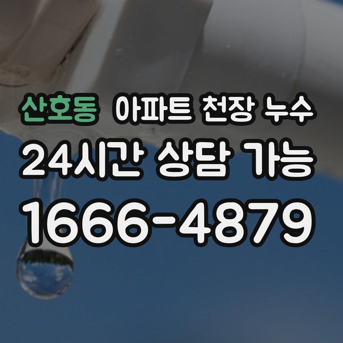 산호동 아파트 천장 누수