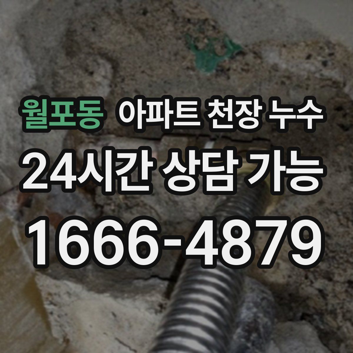 월포동 아파트 천장 누수