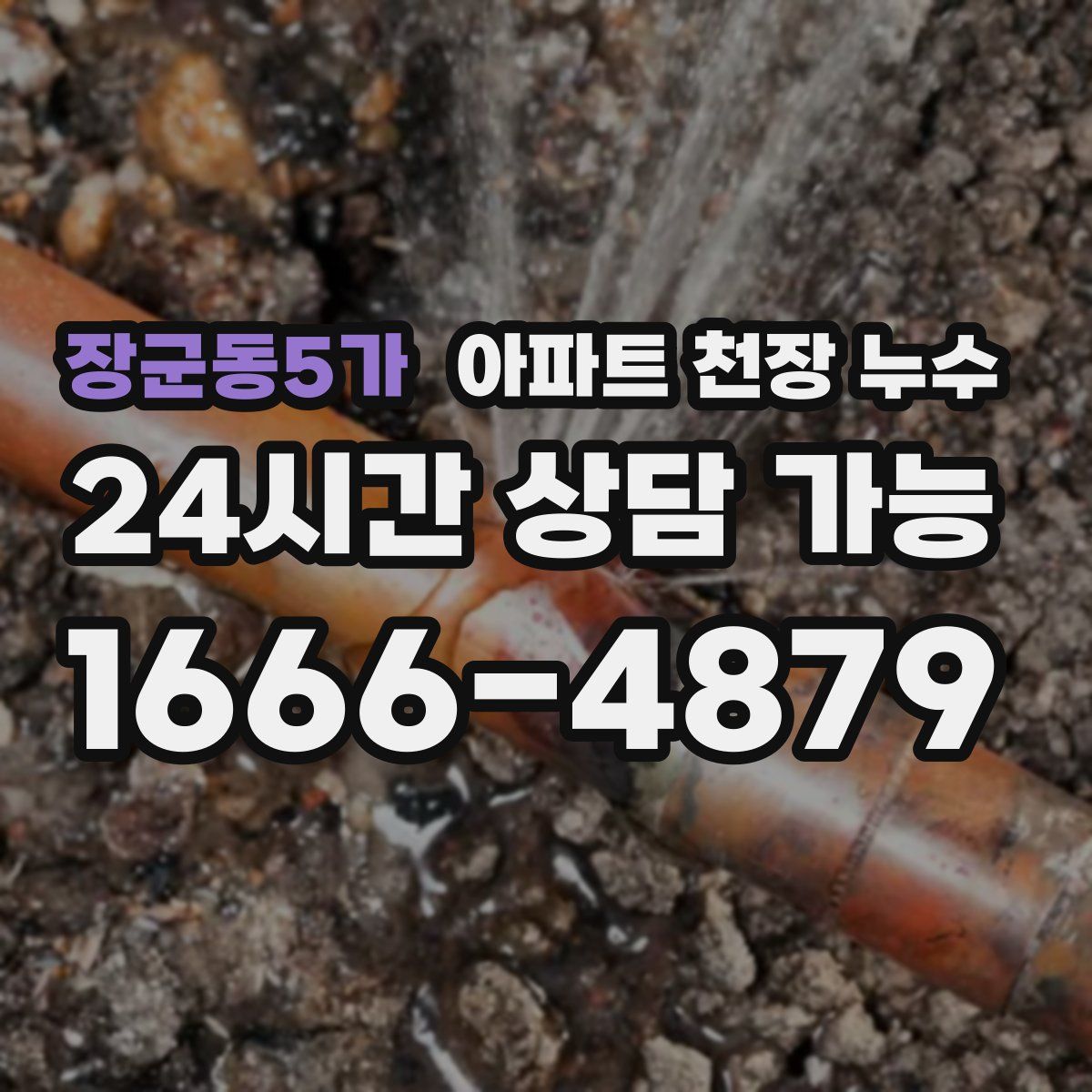 장군동5가 아파트 천장 누수
