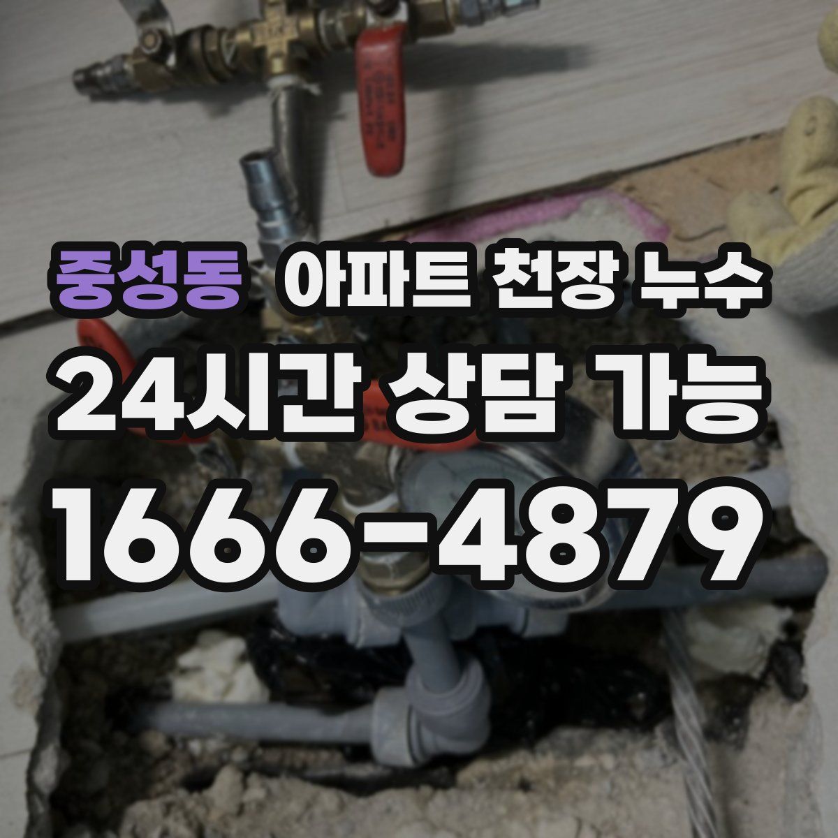 중성동 아파트 천장 누수