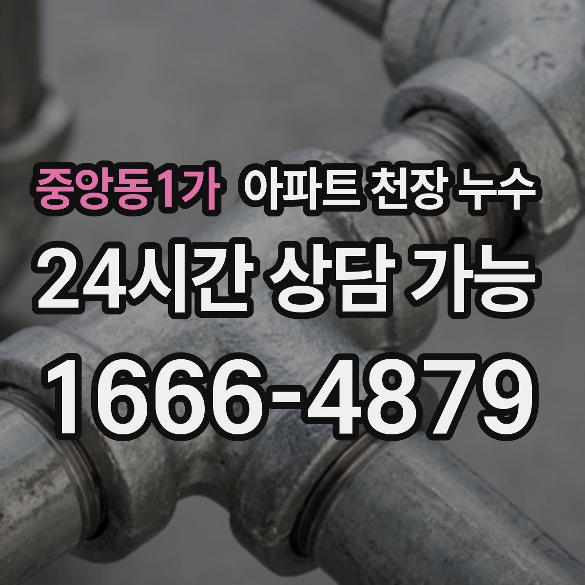 중앙동1가 아파트 천장 누수