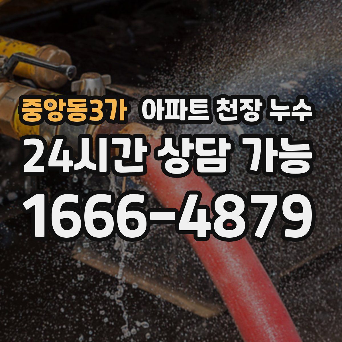 중앙동3가 아파트 천장 누수