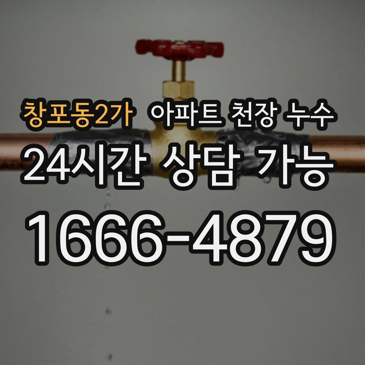 창포동2가 아파트 천장 누수