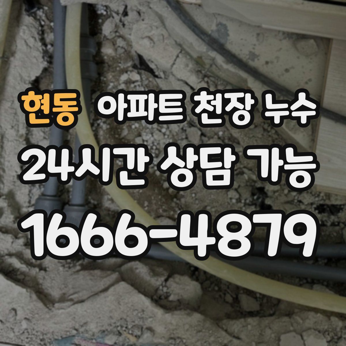현동 아파트 천장 누수