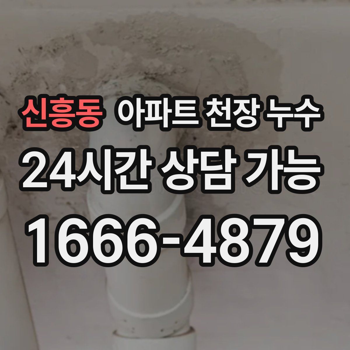 신흥동 아파트 천장 누수