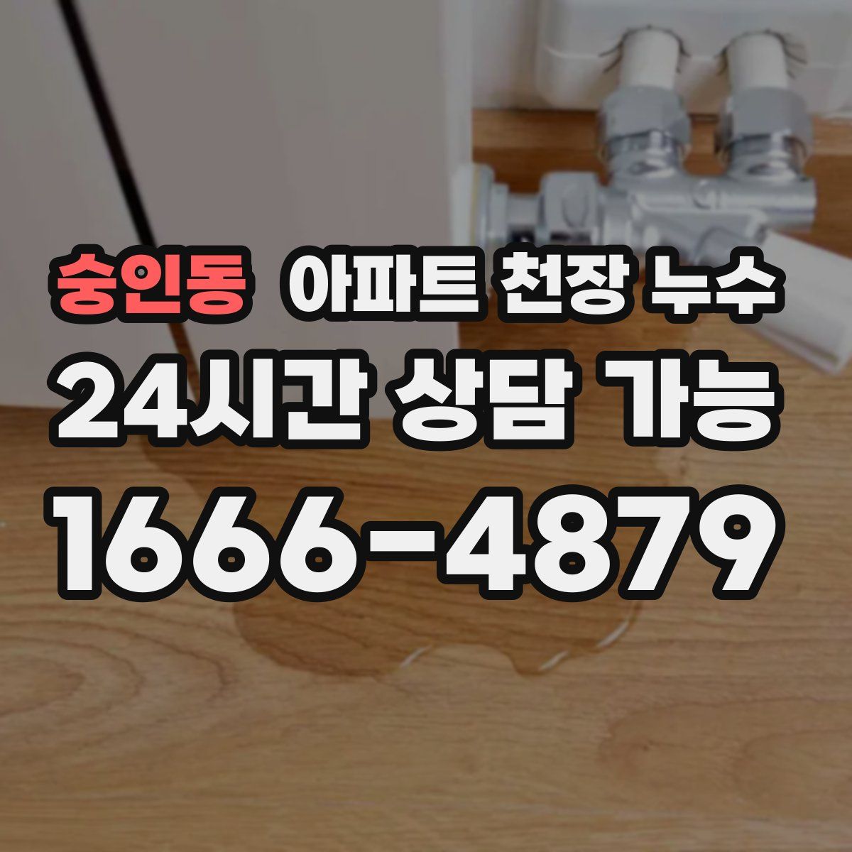 숭인동 아파트 천장 누수